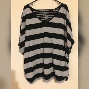 Wide Stripe Tee